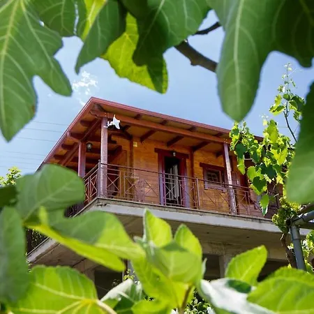 Ferienwohnung Wooden House In Ioannina Exterior foto