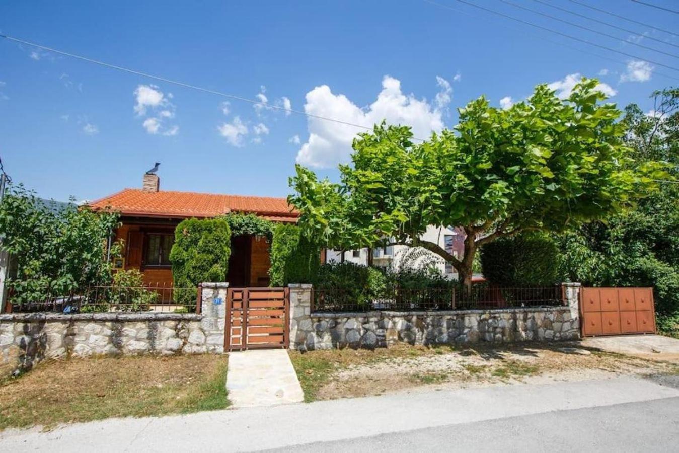 Wooden House In *