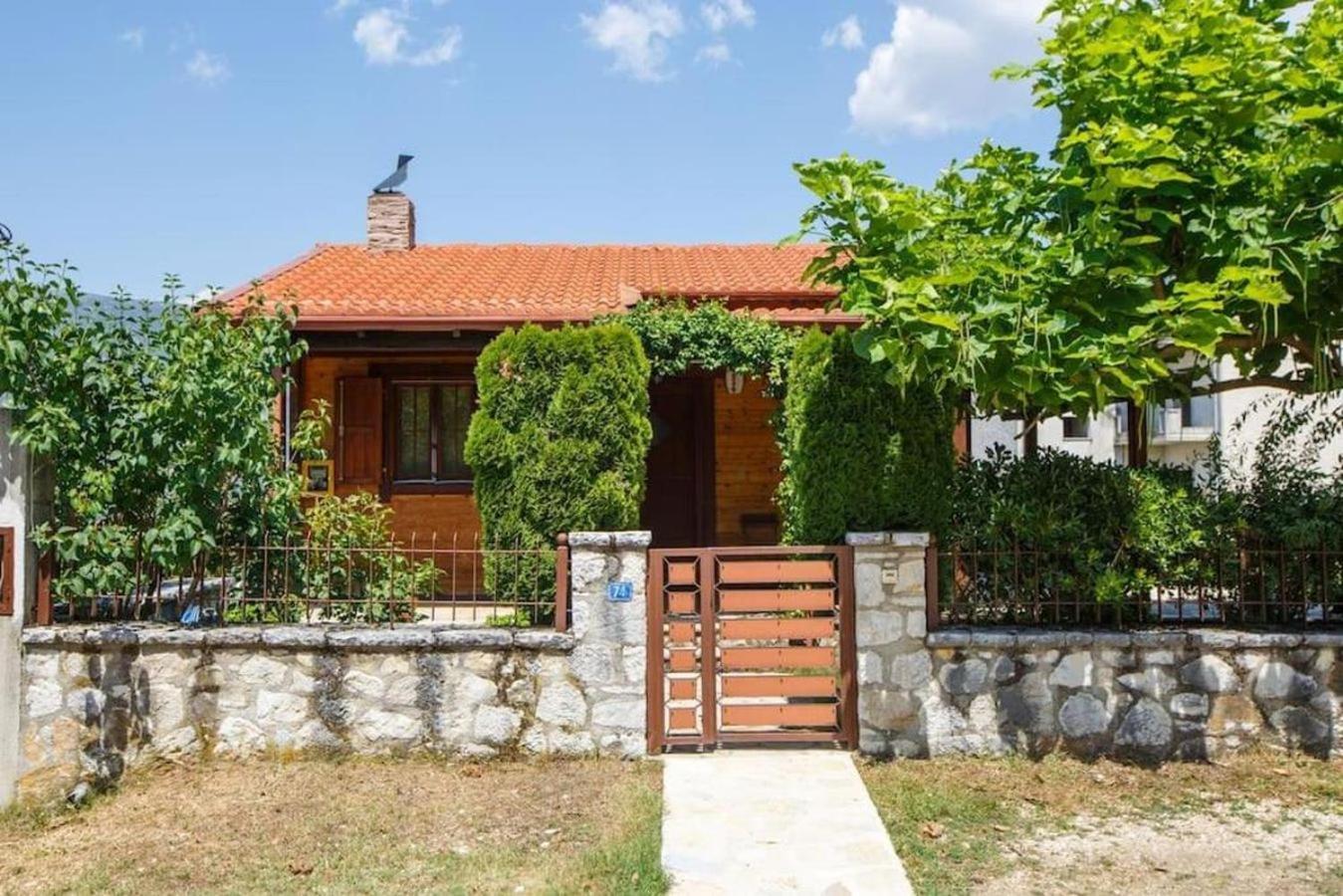 Wooden House In